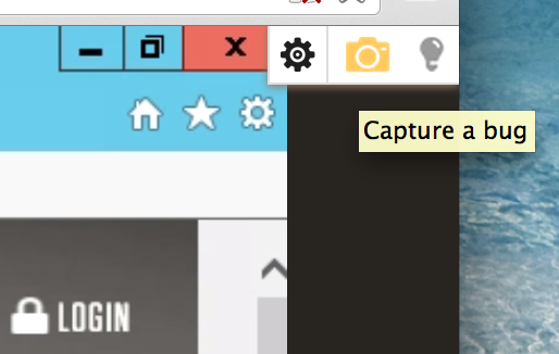 A screenshot of BrowserStack's screen capture feature.